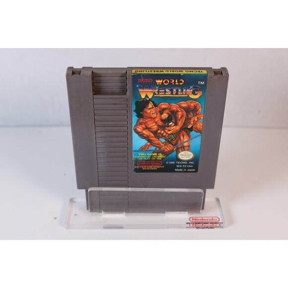 Tecmo World Wrestling (Nintendo Entertainment System, Nes , 1990) game only - Picture 1 of 8